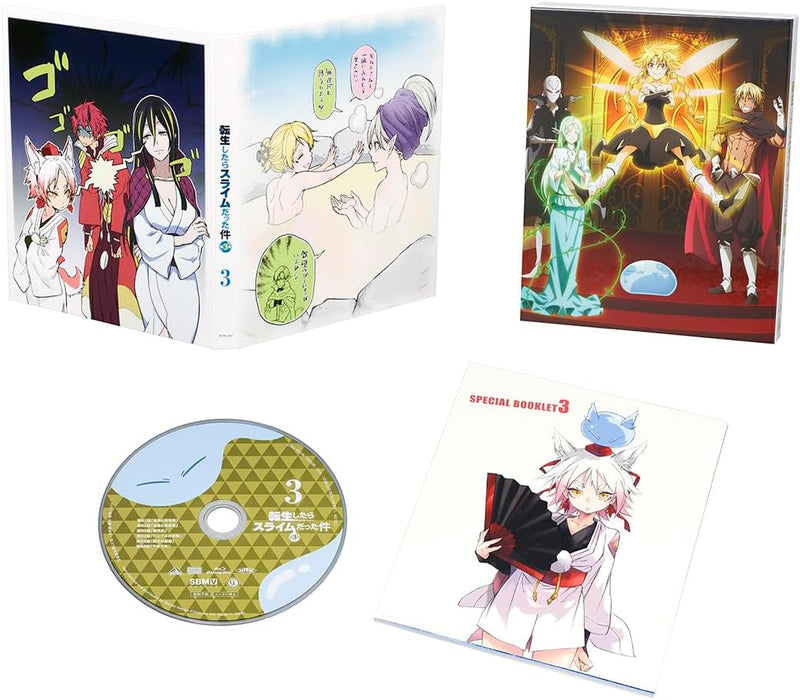 That Time I Got Reincarnated as a Slime (Tensei shitara Slime Datta Ken) Season 3 3 (Blu-ray Special Limited Edition)