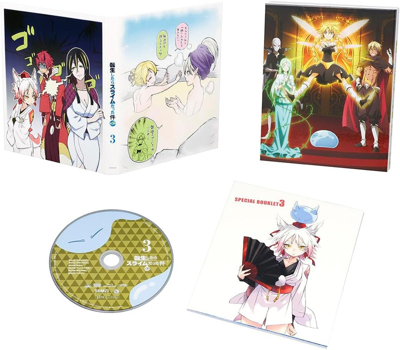 That Time I Got Reincarnated as a Slime (Tensei shitara Slime Datta Ken) Season 3 3 (Blu-ray Special Limited Edition)