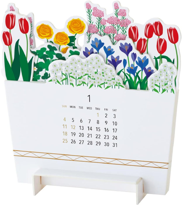 good morning 2026 desk calendar bloom 2326
