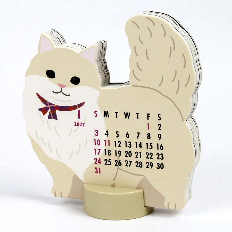 New Japan Calendar 2027 Desk Calendar Colorful Plan NK528