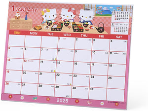 Sanrio Sheet Calendar 2025 Hello Kitty Desk Calendar 451461