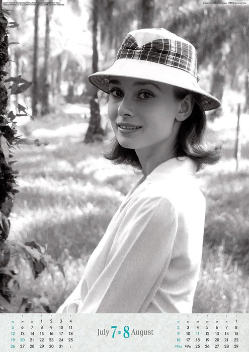 Try-X 2026 Wall Calendar Audrey Hepburn CL-341 B2