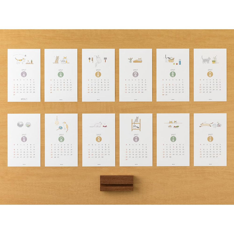 Takahashi 2027 Wall Calendar A3 E12