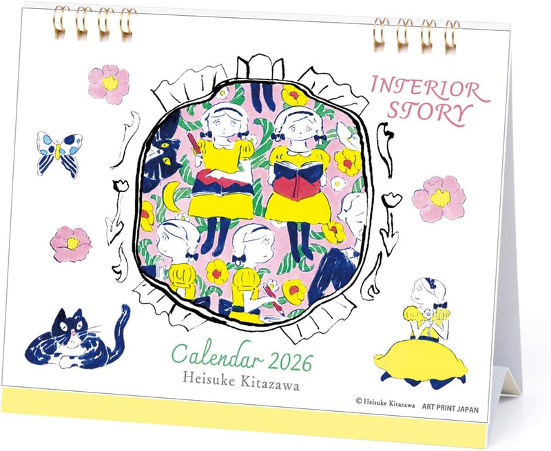 2026 Heisuke Kitazawa Desk Calendar