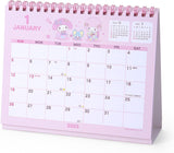 Sanrio Ring Calendar 2025 My Melody Desk Calendar with Schedule Stickers 451266