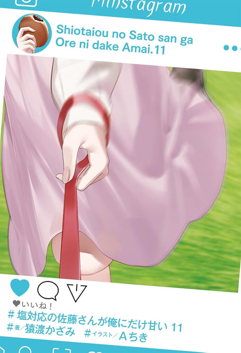Shiotaiou no Sato-san ga Ore ni dake Amai 11 (Light Novel)
