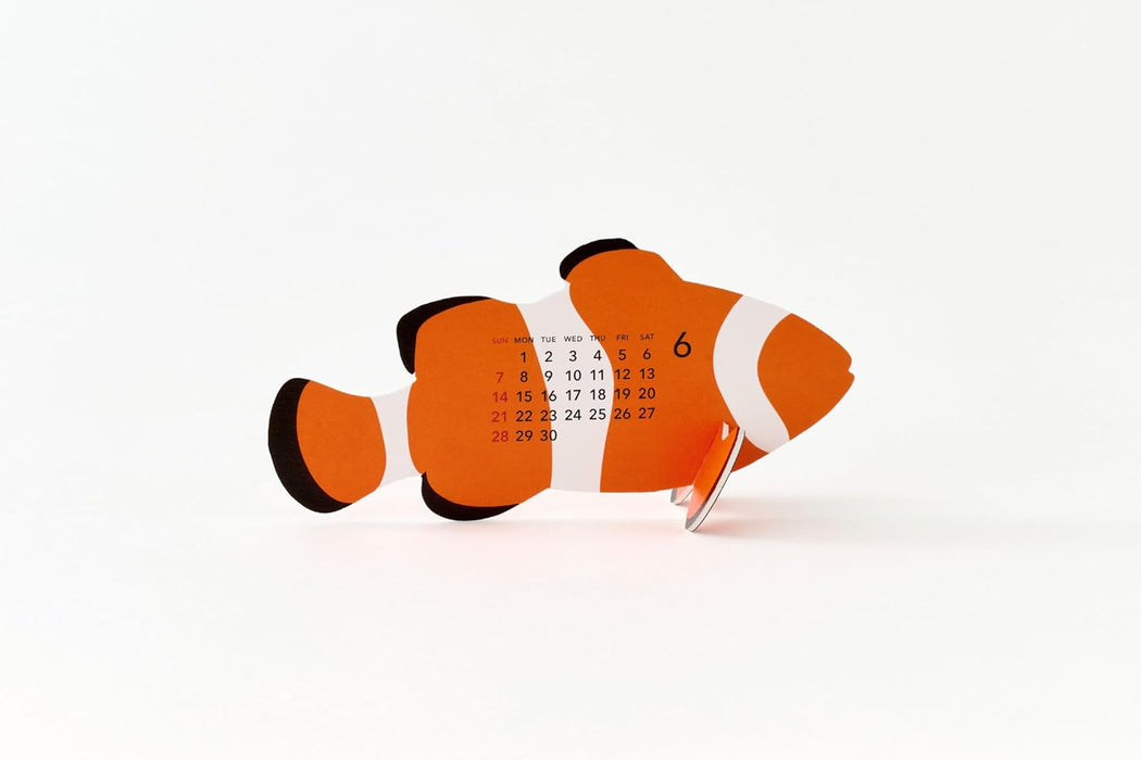 good morning 2026 desk calendar ocean 2425