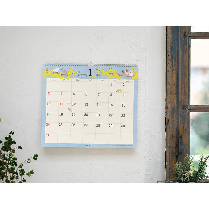 Takahashi 2027 Wall Calendar A4 E63