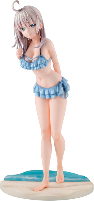 Alya Sometimes Hides Her Feelings in Russian (Tokidoki Bosotto Russia-go de Dereru Tonari no Aalya-san) Vol.1 <Alisa Mikhailovna Kujou Swimsuit Ver. 1/7 Scale Figure - Complete Limited Edition> [Blu-ray]