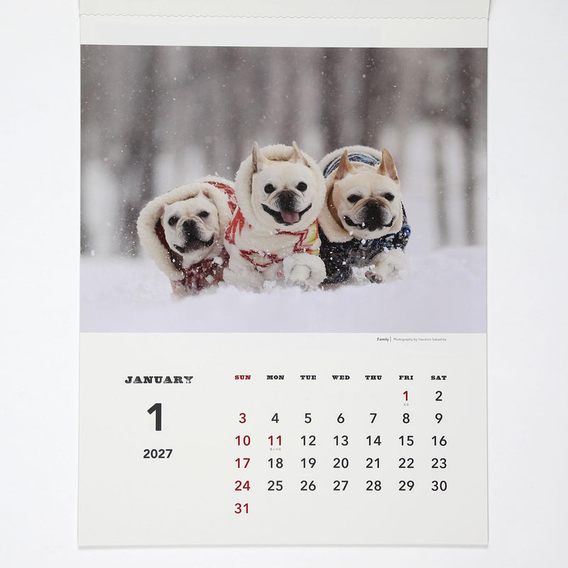 Noritsu NOLTY 2027 Desk Calendar 21 B6 C214