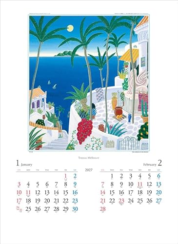 Todan 2027 Wall Calendar Thomas McKnight CL27-1051