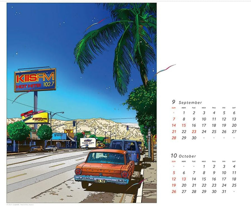 Try-X Eizin Suzuki 2025 Wall Calendar CL-481 40 x 45cm