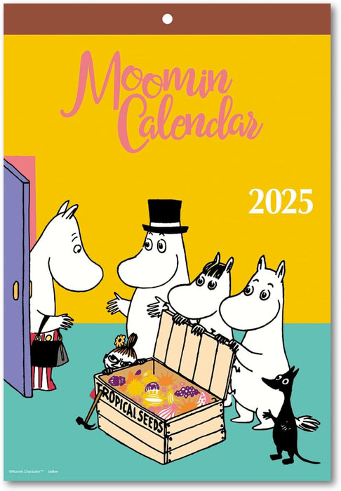 Gakken Sta:Ful 2025 Calendar Moomin Wall Calendar DM12013