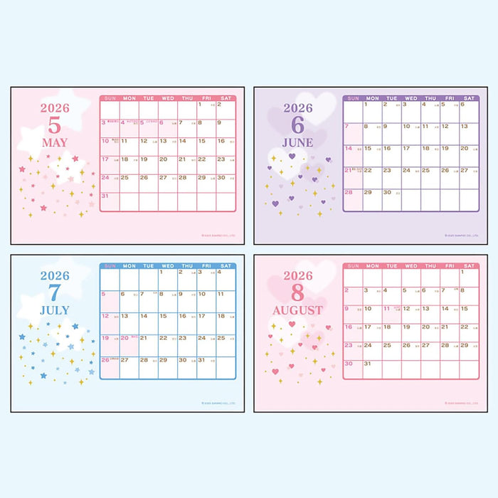 Sanrio Cinnamoroll 2026 Mascot Desk Calendar 622893