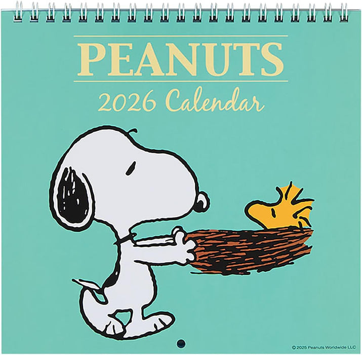 Sanrio Wall Calendar M 2026 Snoopy Wall Calendar 622508