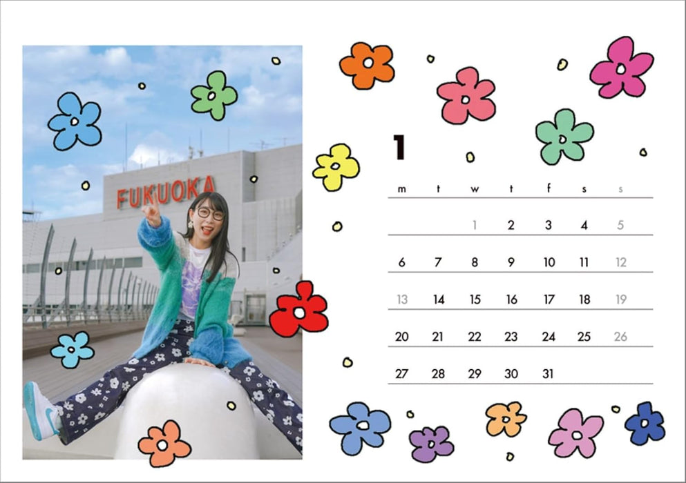 Hagoromo Atsuko Hashiyasume 2025 Desk Calendar CL25-0242