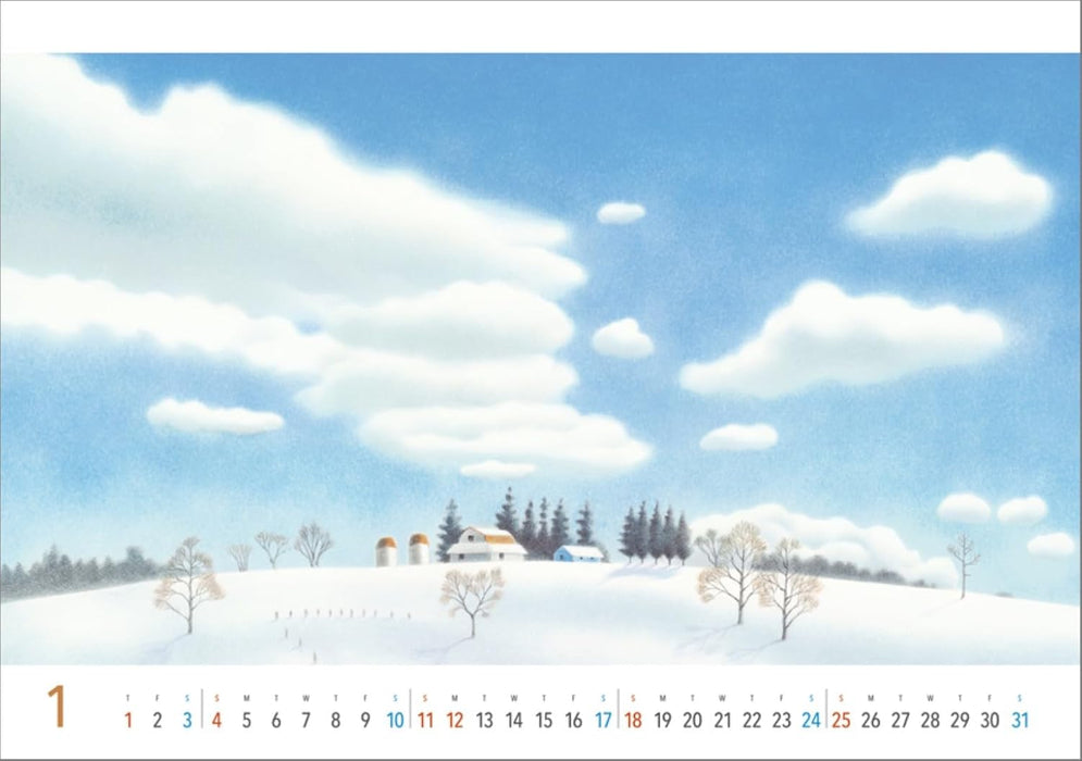 KS Hanbai Desk Calendar Ken Kuroi 2026 Calendar CL25-0498