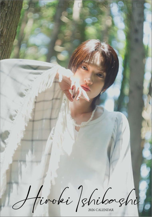 Hagoromo Hiroki Ishibashi 2026 Desk Calendar CL26-0327