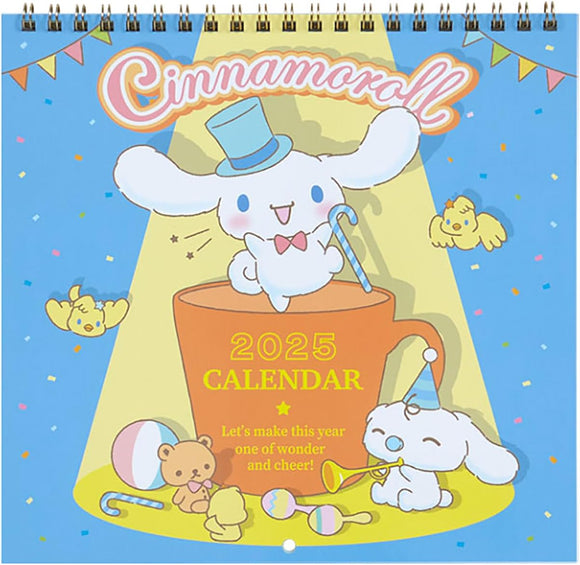 Sanrio Wall Calendar M 2025 Cinnamoroll Wall Calendar 452548