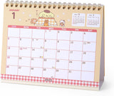 Sanrio Ring Calendar 2025 Pompompurin Desk Calendar with Schedule Stickers 451347