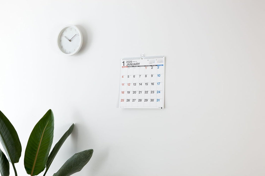 Takahashi 2026 Wall Calendar Modified A3 E11