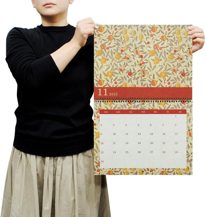 William Morris 2025 Wall Calendar  Large Size 4201K56-110