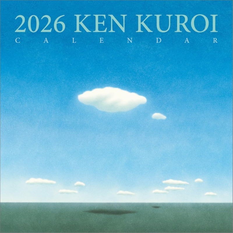 KS Hanbai Wall Calendar Ken Kuroi 2026 Calendar CL25-0497