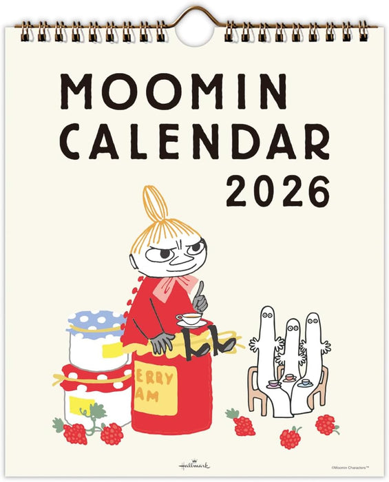 Hallmark Moomin Little My 2026 Wall Calendar Small Vertical Type 845445