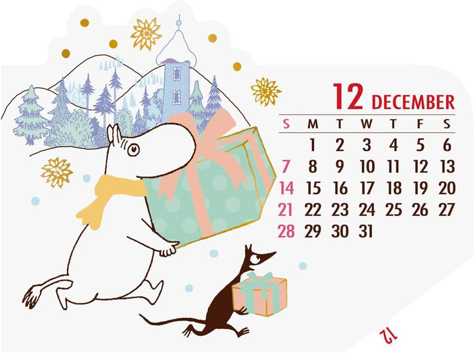 2025 Moomin Slide Calendar No.195