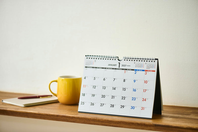 Eco Desk Calendar 2027 B5 E112