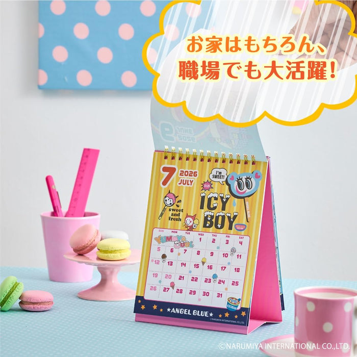 New Japan Calendar 2026 Desk Calendar ANGELBLUE NK4310