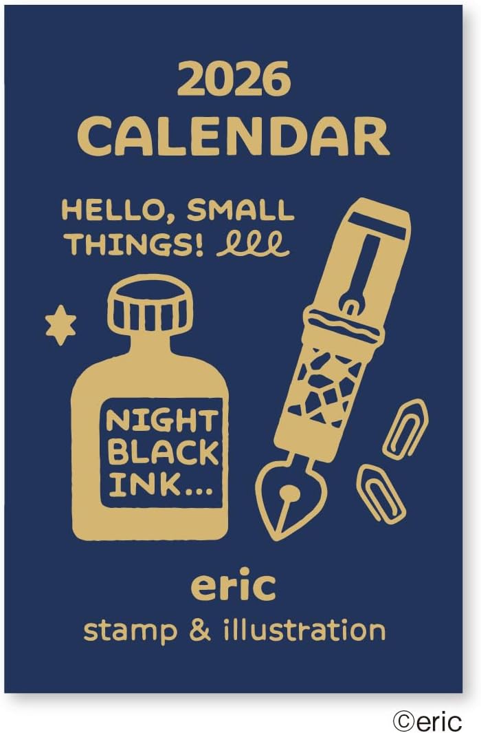 New Japan Calendar 2026 Page-A-Day Calendar eric mini mini Page-A-Day Calendar NK4430