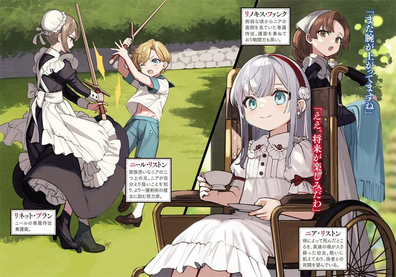 Kyouran Reijou Nia Liston 1 Byoujaku Reijou ni Tensei shita Kamigoroshi no Bujin no Karei Naru Musouroku (Light Novel)