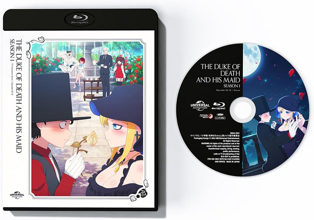 The Duke of Death and His Maid (Shinigami Bocchan to Kuro Maid) Blu-ray