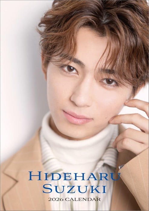 Hagoromo Hideharu Suzuki 2026 Desk Calendar CL26-0324