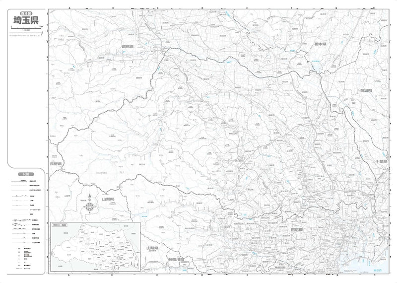 Prefecture Map Saitama (Prefecture Map 11)