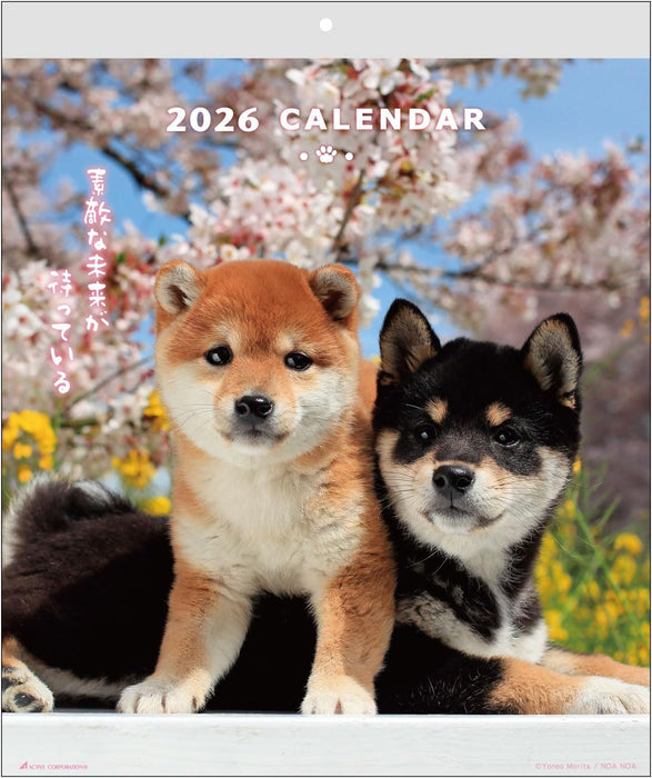 Active Corporation 2026 DOG Wall Calendar 26ACL-01
