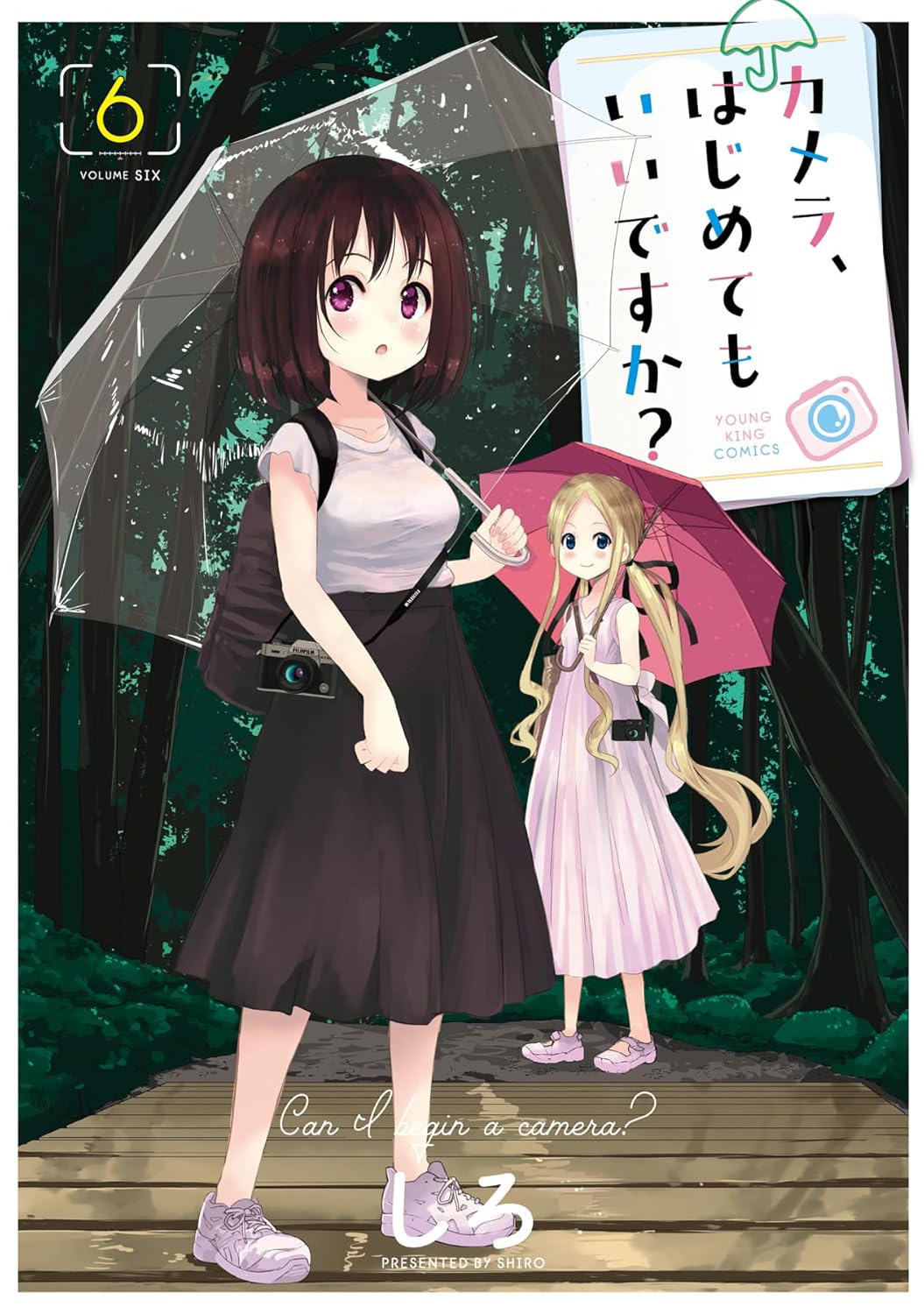 Camera, Hajimete mo Ii desu ka? volume 6 cover - Japanese Book Store