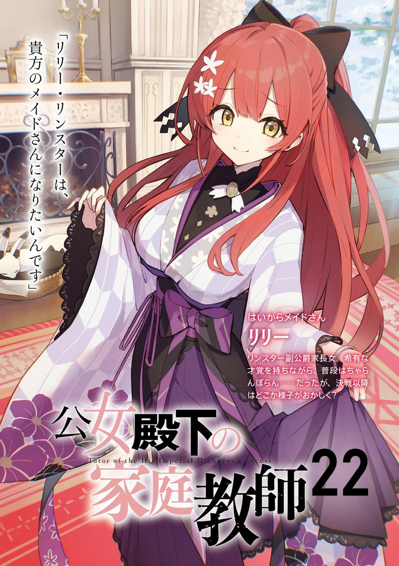Koujo Denka no Kateikyoushi 22 (Light Novel)