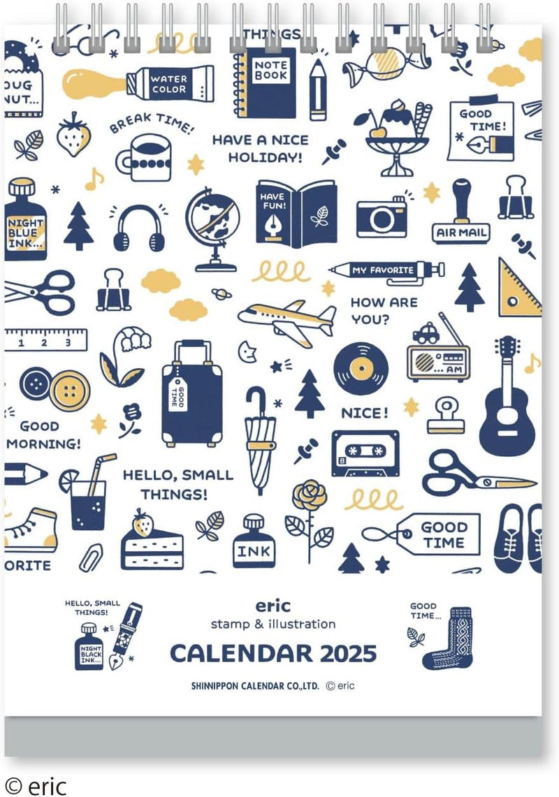 New Japan Calendar 2025 Desk Calendar eric NK4102