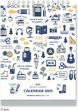 New Japan Calendar 2025 Desk Calendar eric NK4102