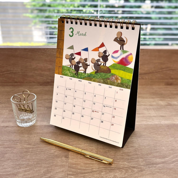 Gakken Sta:Ful 2026 Calendar Leo Lionni's Friends Desk Calenda M09540