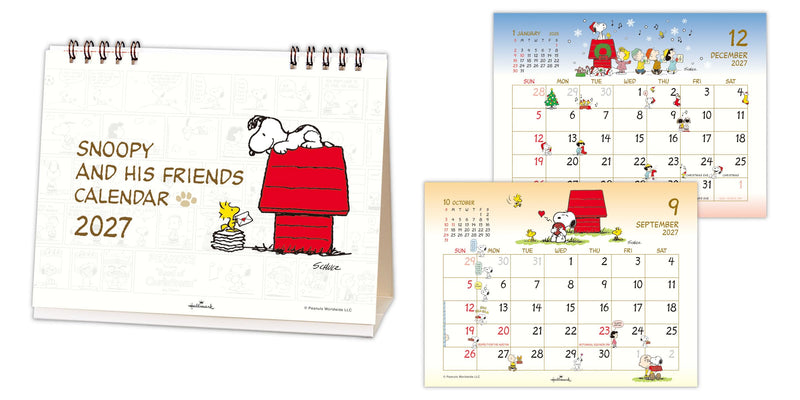 Hallmark Snoopy 2027 Desk Calendar 853365