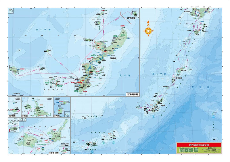 Regional Map: Complete Okinawa Area