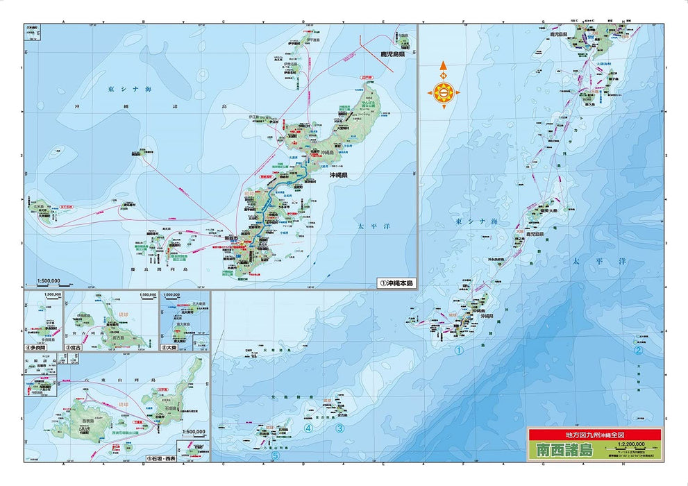 Regional Map: Complete Okinawa Area