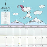 Sanrio Wall Calendar Horizontal 2025 Snoopy Wall Calendar 452939