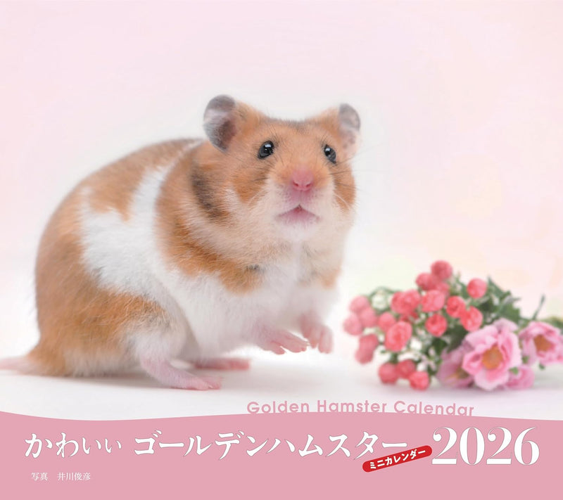 2026 Adorable Golden Hamster (Seibundo-shinkosha Calendar)