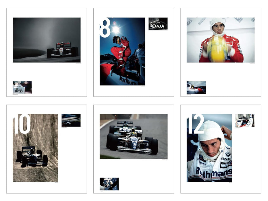 Calendar 2025 AYRTON SENNA CALENDAR 'Ayrton' (Monthly/Wall Calendar) (Impress Calendar 2025)