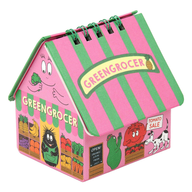New Japan Calendar 2027 Desk Calendar Fine Plan Red NK519