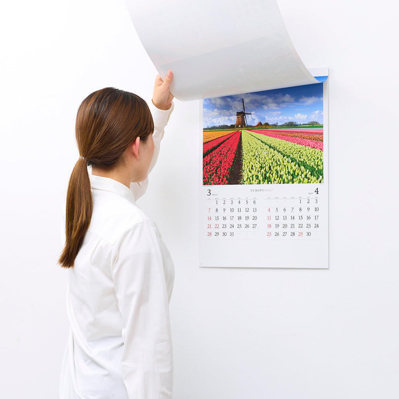 New Japan Calendar 2027 Wall Calendar Europe NK28